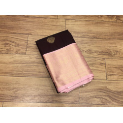 Party wear Semi Kanchipuram Silk Saree Party wear Semi Kanchipuram Silk Saree